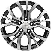 Khomen Wheels KHW1608 (Opel Zafira) 6,5x16/5x110 ET43 D65,1 Black-FP