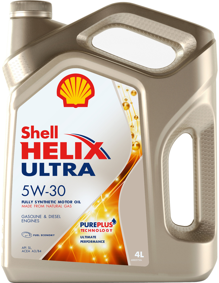 картинка М/масло синтетика Shell Helix Ultra 5W-30, 4L от Свежаяшина.рф