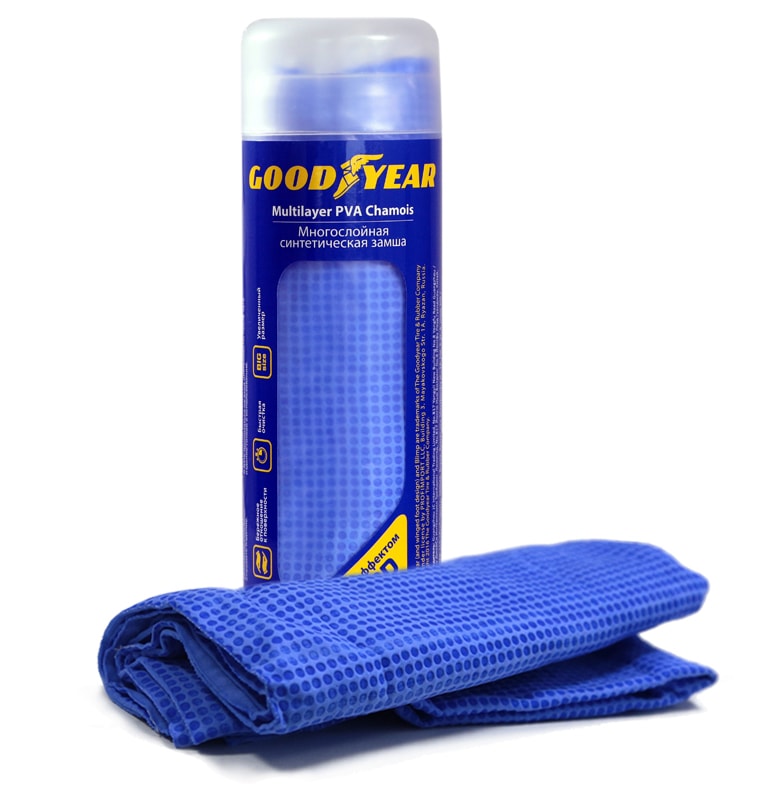картинка Салфетка в тубе GOODYEAR 43*64 см от Свежаяшина.рф