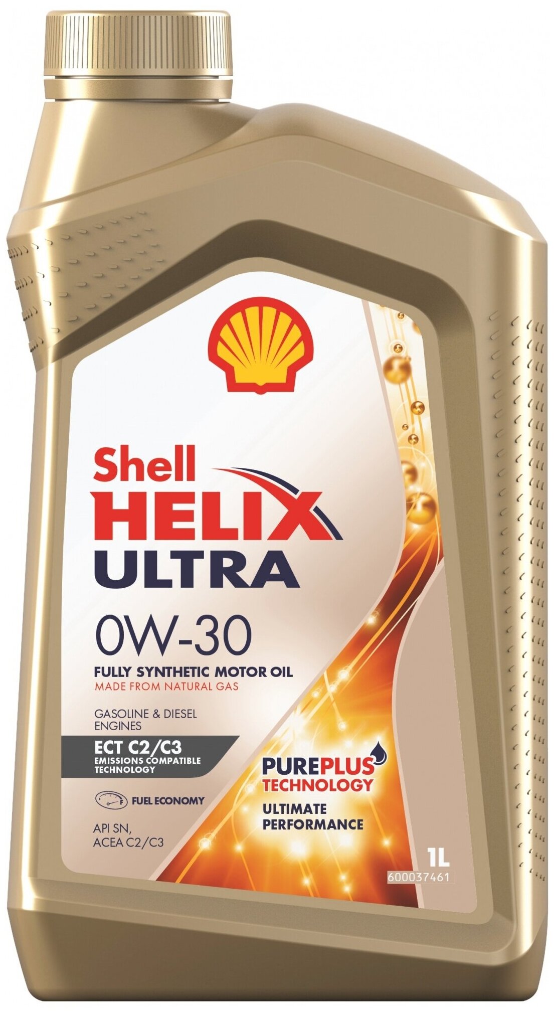 картинка М/масло синтетика Shell Helix Ultra ECT C2/C3 0W-30 1L от Свежаяшина.рф