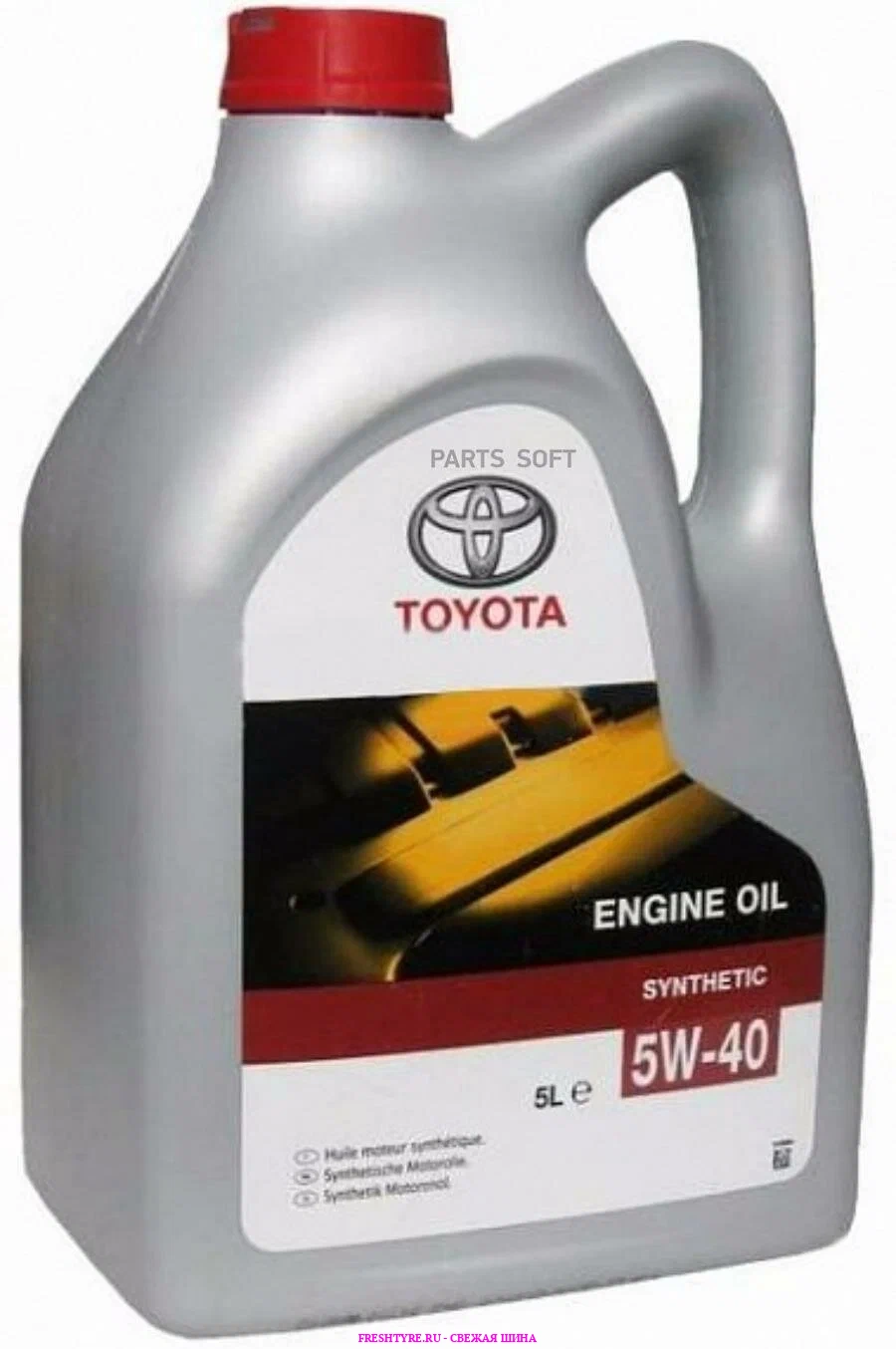 картинка Toyota, 0888080835, МАСЛО МОТОРНОЕ TGMO 5W40 5л upd(0888080375GO) от Свежаяшина.рф