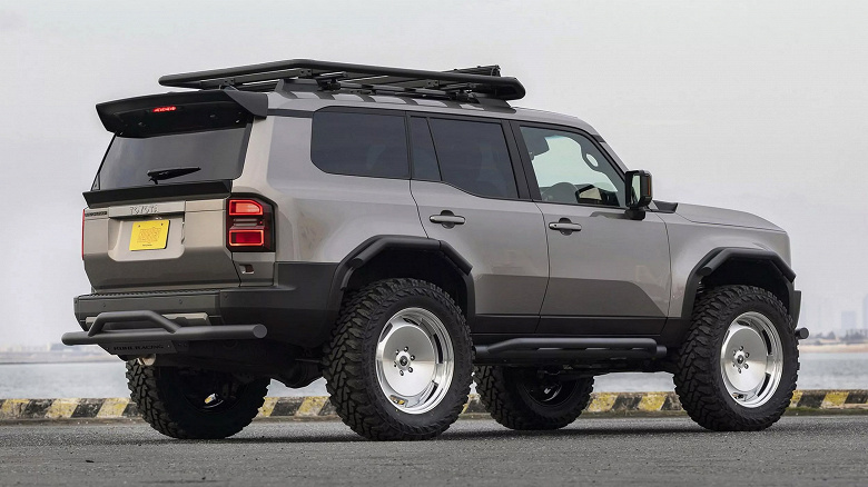 картинка Toyota Land Cruiser Prado получил 400-миллиметровый клиренс и стальной обвес. Официальной премьеры проекта пока не было, но цена уже известна от шинного центра Свежаяшина.рф в СПб картинка Toyota Land Cruiser Prado получил 400-миллиметровый клиренс и стальной обвес. Официальной премьеры проекта пока не было, но цена уже известна от Свежаяшина.рф