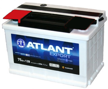 Аккумулятор автомобильный ATLANT Export 12V 60AH