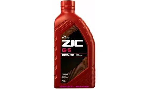 картинка Zic, 132633, Масло для механических трансмиссий ZIC G-5 80W-90 (1л) от Свежаяшина.рф