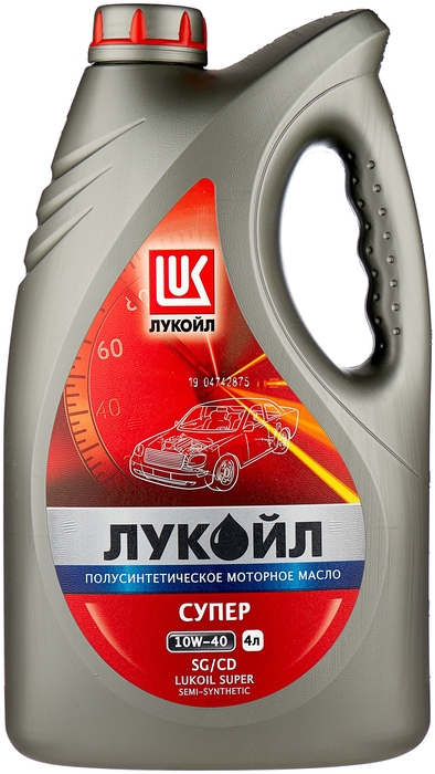 картинка Масло моторное Лукойл Супер SG/CD 10w-40 полусинтетика от Свежаяшина.рф