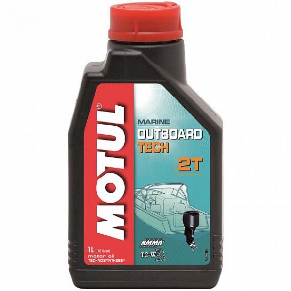Моторное масло Motul Outboard tech 2T 1L