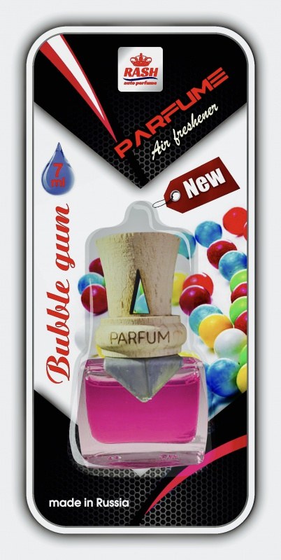 картинка Ароматизатор в дефлектор RASH "Parfum" баббл гам от Свежаяшина.рф