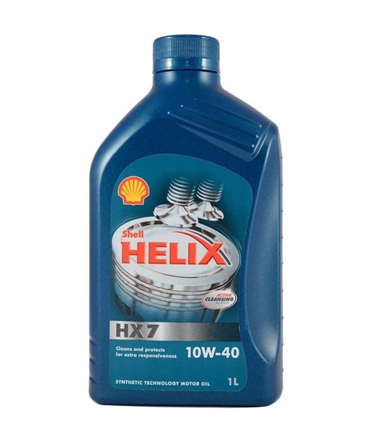 М/масло п/синтетика Shell Helix HX7 10W-40 1L