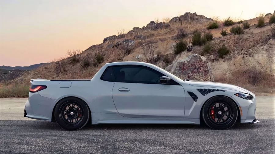 картинка За уникальный пикап на базе BMW M4 Competition заплатили цену новой M4. от шинного центра Свежаяшина.рф в СПб картинка За уникальный пикап на базе BMW M4 Competition заплатили цену новой M4. от Свежаяшина.рф