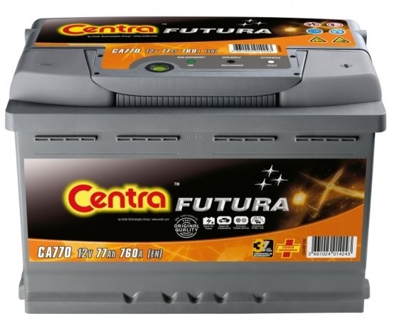 Аккумулятор автомобильный Centra Futura 12V 53 