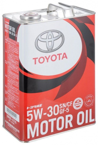 картинка М/масло синтетика Toyota SN 5W-30, 4L от Свежаяшина.рф
