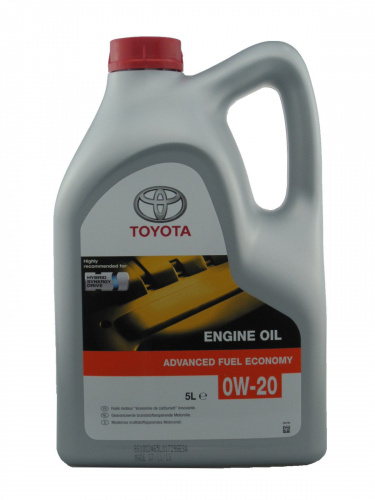 картинка М/масло синтетика Toyota 0W-20 5L от Свежаяшина.рф