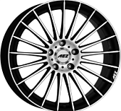 картинка AEZ Valencia dark 8x18/5x108 ET45 D70,1 BFP от Свежаяшина.рф
