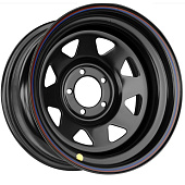 картинка Off-Road Wheels УАЗ 7x16/5x139,7 ET15 D110 черный от Свежаяшина.рф