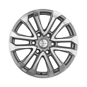 картинка Khomen Wheels KHW1805 (Fortuner/Hilux) 7,5x18/6x139,7 ET30 D106,1 F-Silver от Свежаяшина.рф