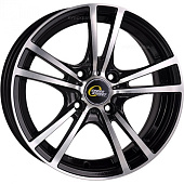 картинка CrossStreet Y9129 6,5x15/4x98 ET32 D58,6 BKF от Свежаяшина.рф
