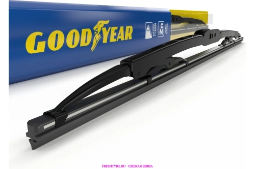 картинка Щетка с/о каркасная Goodyear FRAME 24"/60 cm всесезонная, 3 переходника от Свежаяшина.рф