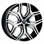 картинка MAK Kingdom 9,5x22/5x120 ET49 D72,6 Gunmetal Mirror Face от Свежаяшина.рф