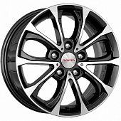 картинка K&K Urals-оригинал (КС732) 6,5x15/5x114,3 ET43 D66,1 Алмаз черный от Свежаяшина.рф