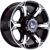 картинка YST X-2 8x17/6x139.7 ET20 D110.5 BKF от Свежаяшина.рф