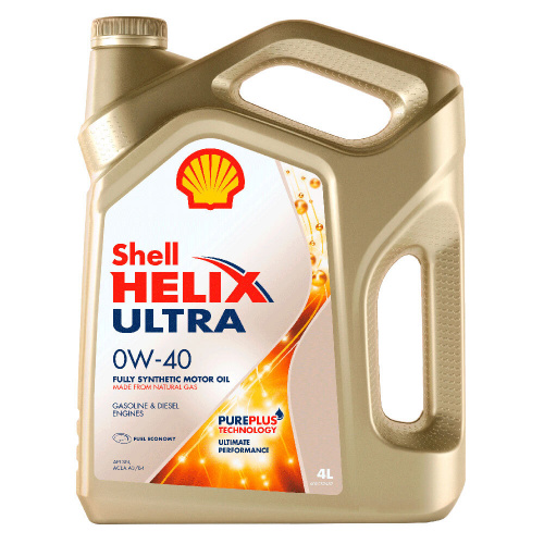 М/масло синтетика Shell Helix Ultra 0W-40 4L