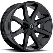 картинка HARP Y-651 8.5x20/6x139.7 ET10 D106.3 GLOSS-BLACK-W__CLEAR-COAT от Свежаяшина.рф