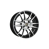 картинка CROSS STREET Y4917 6x15/5x105 ET39 D56.6 BKF от Свежаяшина.рф