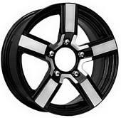 картинка iFree Райдер (КС482) 6,5x16/5x139,7 ET40 D98 Блэк Джек от Свежаяшина.рф