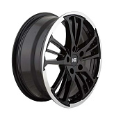 картинка NZ F-48 8x18/5x105 ET45 D56.6 BKPL от Свежаяшина.рф