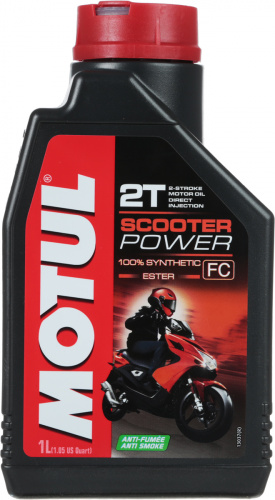 картинка Моторное масло Motul Scooter Power 2T 1L от Свежаяшина.рф