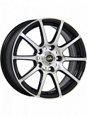 картинка CROSS STREET Y1010 6x14/4x100 ET35 D73.1 BKF от Свежаяшина.рф