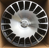 картинка Khomen Wheels KHW2007 (Mercedes Rear) 9,5x20/5x112 ET38 D66,6 Black от Свежаяшина.рф