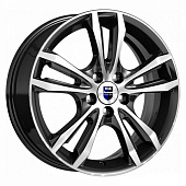 картинка K&K Samara (КС866) 6x16/4x108 ET47,5 D63,35 Алмаз черный SK от Свежаяшина.рф