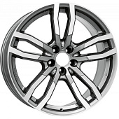 картинка Alutec DriveX 9,5x21/5x112 ET22 D66,5 Metal Grey Front Polished от Свежаяшина.рф