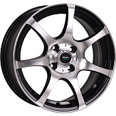 картинка CROSS STREET Y3103 6.5x15/5x100 ET38 D57.1 BKF от Свежаяшина.рф