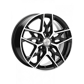 картинка Khomen Wheels KHW1709 (Evolute i-Joy) 7x17/5x110 ET40 D67,1 Black от Свежаяшина.рф
