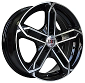картинка ALCASTA M19 7x17/5x114.3 ET35 D67.1 BKF от Свежаяшина.рф