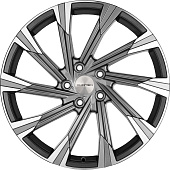 Khomen Wheels KHW1901 (Tugella) 7,5x19/5x108 ET46 D63,4 Brilliant Silver-FP