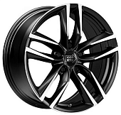 картинка 1000 MIGLIA MM1011 (7,5x17 5/114,3 ET45 67,1 Dark Anthracite High Gloss) от Свежаяшина.рф