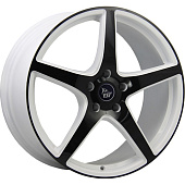 картинка YST X-9 8x19/5x114.3 ET35 D60.1 W+B от Свежаяшина.рф
