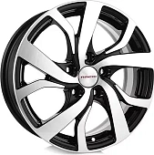 картинка K&K Палермо-оригинал (КС668) 6x15/5x112 ET43 D57,1 Алмаз черный от Свежаяшина.рф