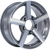 картинка CROSS STREET CR-24 6.5x16/5x110 ET37 D65.1 GMF от Свежаяшина.рф