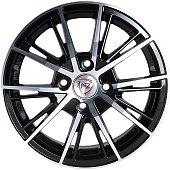 картинка NZ F-31 6x14/4x100 ET43 D60.1 BKF от Свежаяшина.рф