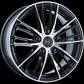 картинка NZ F-33 6x14/4x100 ET43 D60.1 BKF от Свежаяшина.рф