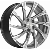 Khomen Wheels KHW1901 (Exeed VX/TXL/LX) 7,5x19/5x108 ET36 D65,1 Brilliant Silver