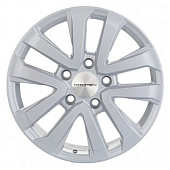 картинка Khomen Wheels KHW2003 (LX570/LC100/LC200) 8,5x20/5x150 ET45 D110,1 F-Silver от Свежаяшина.рф