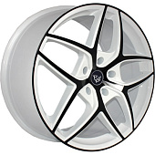 картинка YST X-19 7x18/5x105 ET38 D56.6 W+B от Свежаяшина.рф