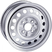 картинка TREBL X40028 (коробка) 5x14/5x100 ET40 D57.1 Silver от Свежаяшина.рф