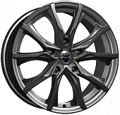 картинка K&K Твист-оригинал (КС697М) 7,5x17/5x120 ET32 D72,6 Дарк платинум от Свежаяшина.рф