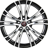 картинка NZ F-53 7x18/5x105 ET38 D56.6 BKF от Свежаяшина.рф